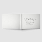 Livre D'or Simpel "Célébration de la vie" Script Police (Complet)