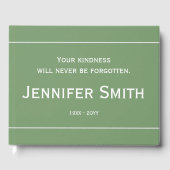 Livre d'or Simple, Basic Sympathy (Recto)