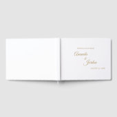 Livre d'or simple de la calligraphie (Complet)