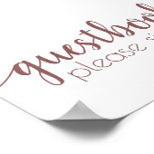 Livre d'or simple | Dusty Mauve Pink N'Importe Que (Coin)