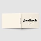 Livre D'or Simple, élégant et chic mariage crème (Complet)