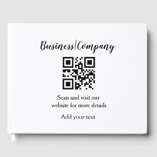 Livre D'or Simple entreprise site web code-barres QR ajouter