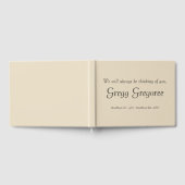 Livre d'or Simple et Respectable (Complet)