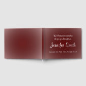 Livre d'or Simple Funeral Sympathy (Complet)