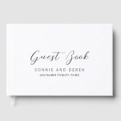 Livre D'or Simple Modern Wedding (Recto)