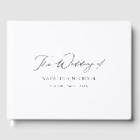 Simple moderne Script minimaliste élégant Mariage