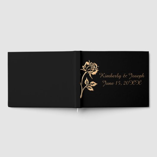 Livre d'or simple Rose (Complet)