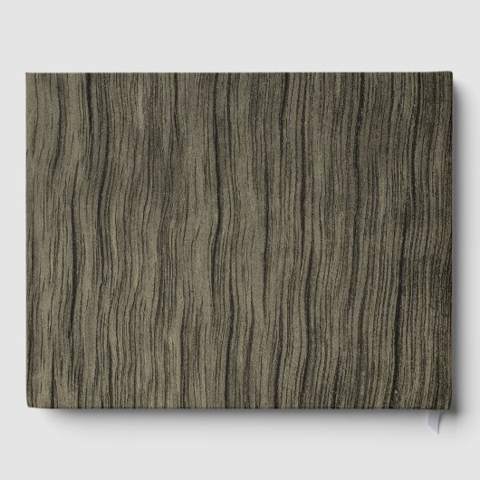 Livre d'or Simple & Rustique Mariage / Mariage (Verso)