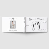 Livre D'or Simple, Script, Black & White Wedding (Complet)