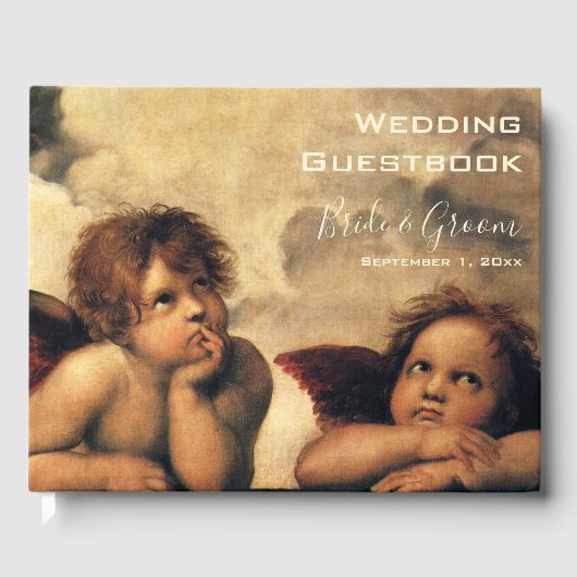 Livre D'or Sistine Madonna Angels par Raphael Mariage (Recto)