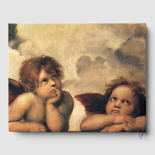 Livre D'or Sistine Madonna Angels par Raphael Mariage (Verso)