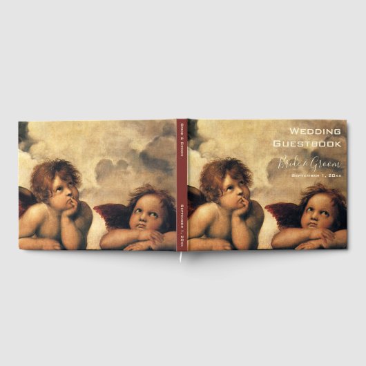 Livre D'or Sistine Madonna Angels par Raphael Mariage (Complet)