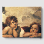 Livre D'or Sistine Madonna Anges de Raphaël Mariage (Verso)