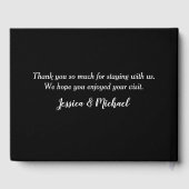 Livre D'or Ski Mountains Hôtel Vacances Maison Bienvenue (Verso)