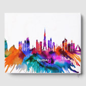 Livre D'or Skyline Dubaï (Verso)