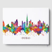 Livre D'or Skyline Dubai UAE (Verso)