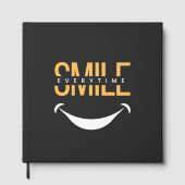 Livre D'or Smile Everytime – Spread Positive Vibes Anywhere (Recto)
