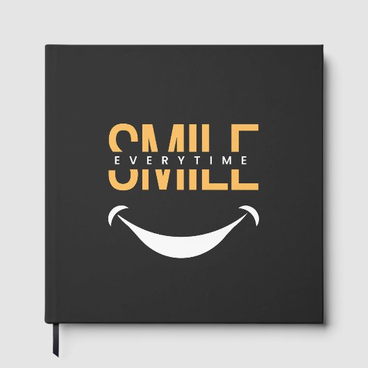 Livre D'or Smile Everytime – Spread Positive Vibes Anywhere (Recto)