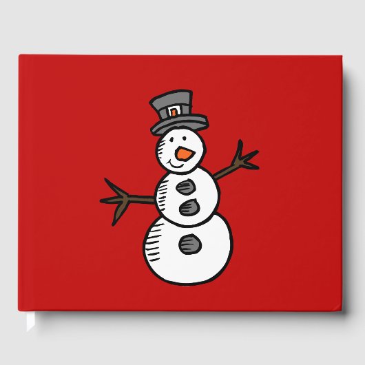 Livre D'or Snowman (Recto)