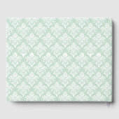 Livre d'or - Soft Jade Damask (Verso)