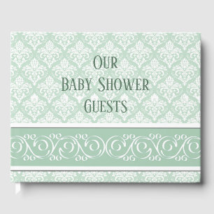 Livre d'or - Soft Jade Damask