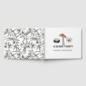 Livre D'or Soirée d'anniversaire simple et moderne (Complet)