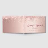 Livre D'or Soirée de 80e anniversaire rose parties scintillan (Complet)