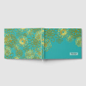 Livre D'or Soirée de Mariage Gold Floral Mandalas (Complet)