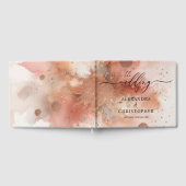 Livre D'or Soirée de mariage RoseGold (Complet)