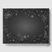 Livre D'or Soleil Céleste, Lune, Étoiles Sombre (Verso)