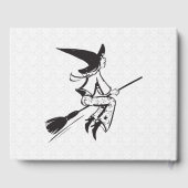 Livre D'or Sorcière Noire Sur Une Salle (Verso)