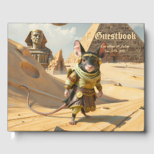Livre D'or Souris exploratrice du désert Steampunk
