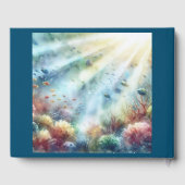 Livre D'or Sous le Baby shower marin (Verso)