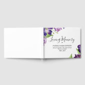 Livre D'or Souvenir des funérailles commémoratives des Tulipe (Complet)