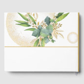 Livre D'or Sphères d'or et Mariage botanique (Verso)