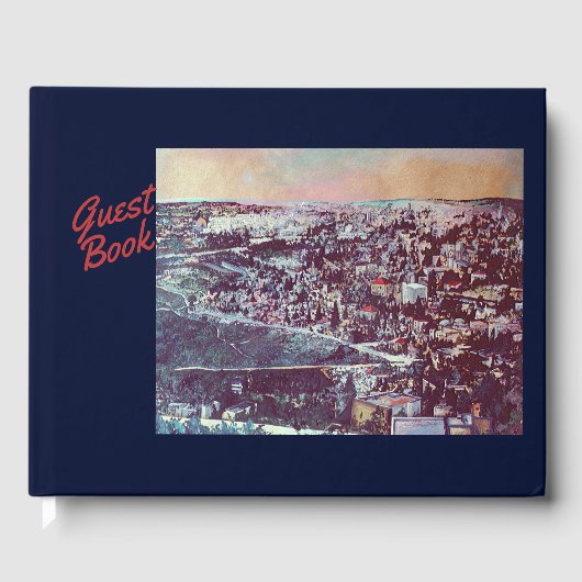 Livre D'or Splendeur panoramique de Jérusalem (Recto)