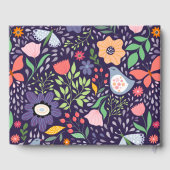 Livre D'or Spring Flowers and Birds (Verso)