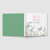 Livre D'or Spring Green Butterfly Floral Wedding (Complet)