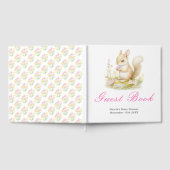 Livre D'or Spring Squirrel Baby Shower Guest Book (Complet)