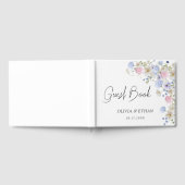 Livre D'or Spring Wildflowers Purple Pink Wedding (Complet)