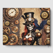 Livre D'or Squelette de Steampunk Cutest (Verso)