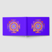 Livre D'or Sri Yantra - Symbole hindouiste Design 1 (Complet)