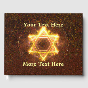 Livre D'or Starfire Fractal Magen David