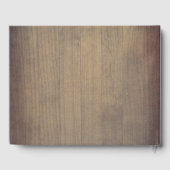 Livre D'or Succulents rustiques Mariage de verdure (Verso)