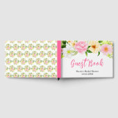 Livre D'or Summer Pink and Yellow Flowers Bridal Shower (Complet)