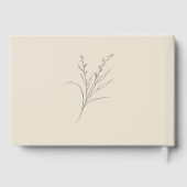 Livre D'or Sun-Washed Garden Wedding ID1283 (Verso)