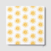 Livre D'or Sunshine Boho Sun Baby shower non sexiste (Verso)