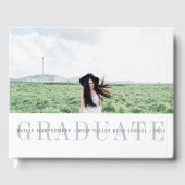 Livre D'or Superposition moderne | Photo de diplôme (Recto)