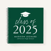 Livre d'or sur la photo verte de 2025 (Devant)