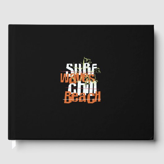 Livre D'or surf vagues chine plage (Recto)